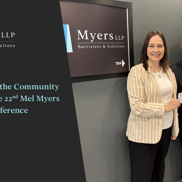 Supporting the Community Through the 22nd Mel Myers Labour Conference
