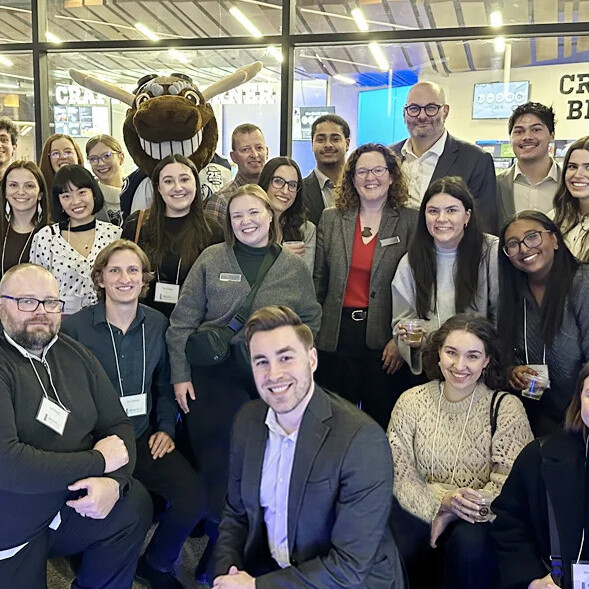 Myers LLP Student Networking Event at Manitoba Moose Game